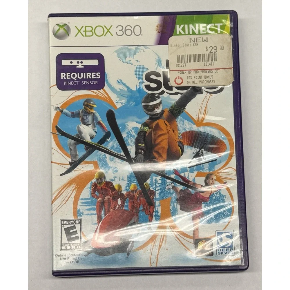 Winter Stars Microsoft Xbox 360 Kinect Video Game